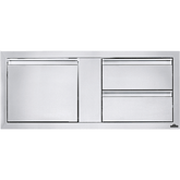 Napoleon 42" X 16" Single Door & Double Drawer Combo